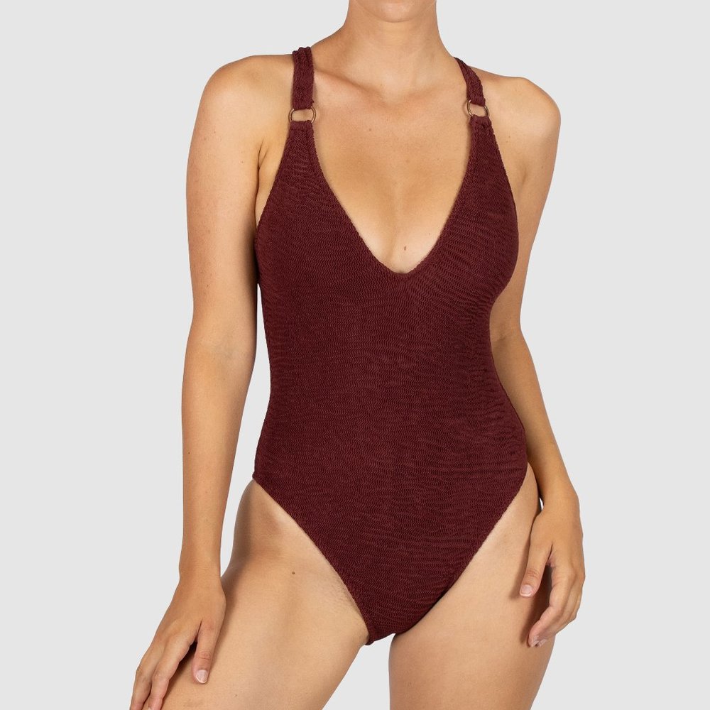 Baku Plunge One Piece - Size 8CAN